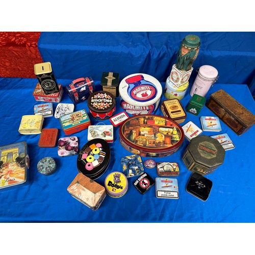 18 - Various Vintage and Modern Advertising Tins