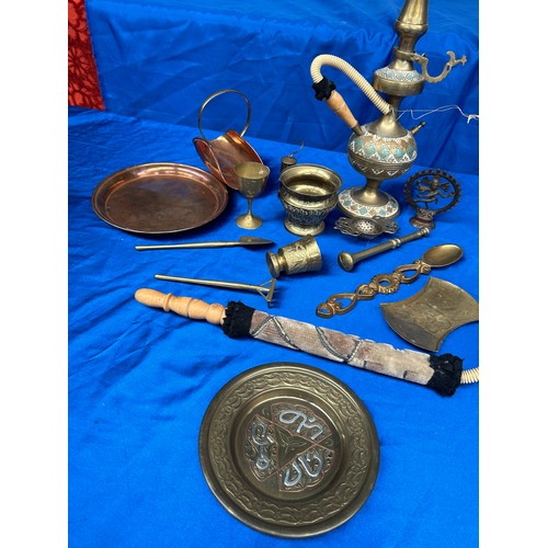 25 - Mixed Lot of Brass and Copper Items