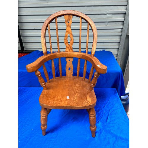 30 - Childrens Solid Wood Chair