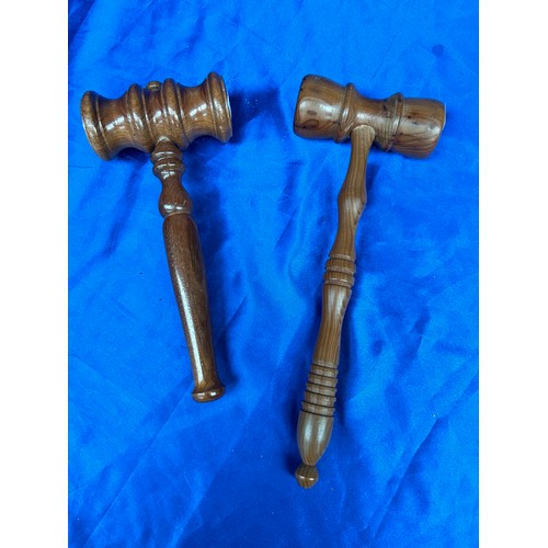 41 - Two Auctioneers Gavels