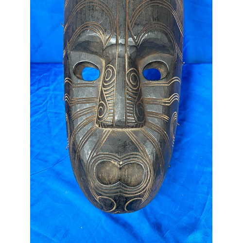 56 - Tribal Wall Display Mask 18” In Length