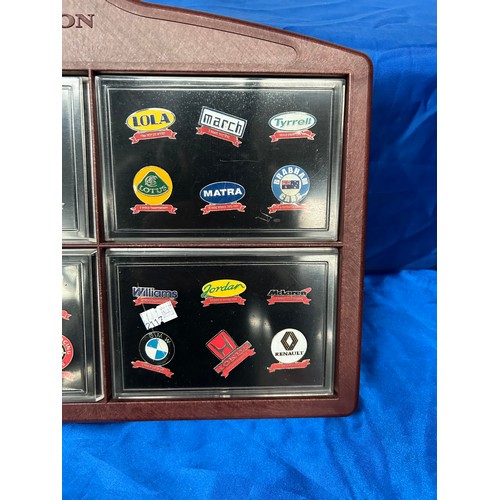 70 - Display Piece Full of Car Badges, Porsche, Ford, BMW, McLaren ETC Exclusive Edition 1900-2000