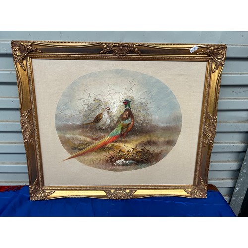 80 - Oil In Gilt Frame Signed LEGG? 23 x 20”