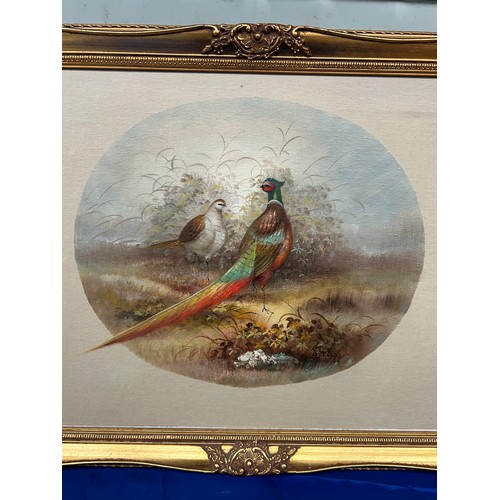 80 - Oil In Gilt Frame Signed LEGG? 23 x 20”