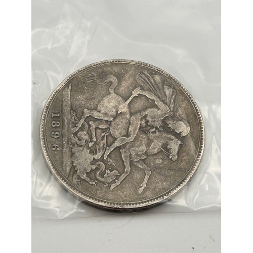 142 - 1896 Silver Crown