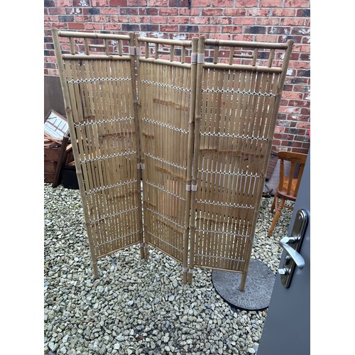 7 - Bamboo Room Screen Divider 47 x 62”