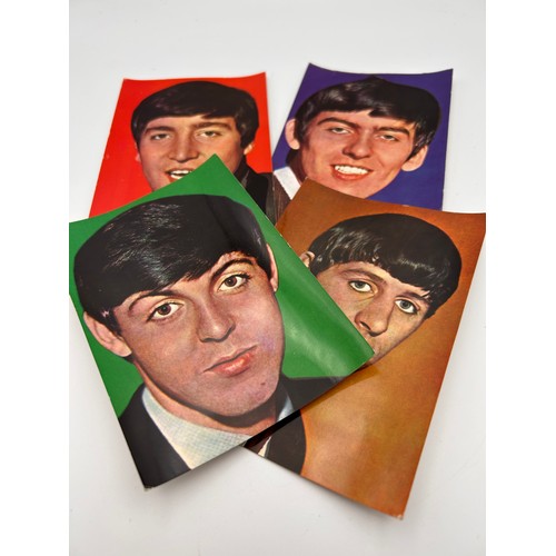 678 - Set Of Vintage Beatles Postcards , Ltd Edt Printed in Paris.