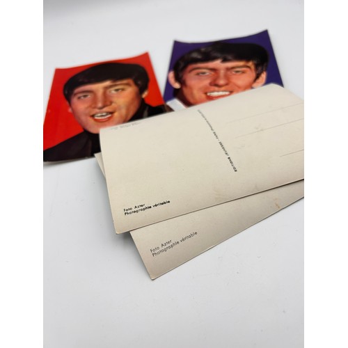 678 - Set Of Vintage Beatles Postcards , Ltd Edt Printed in Paris.