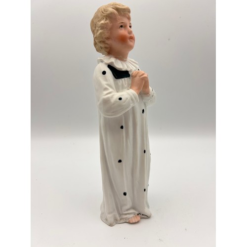 697 - Vintage  Figure Of Child Praying , Possibly German , Standing 8