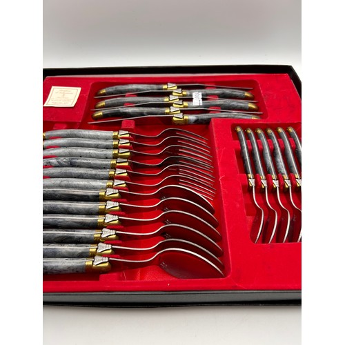 709 - French Laguiole Boxed Cutlery Set.