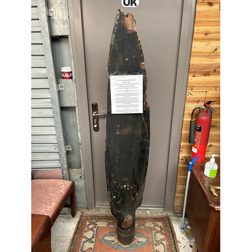 94 - Propeller Blade From The Avro Lancaster , From Second World War. Laminated Wood , Very Rare.