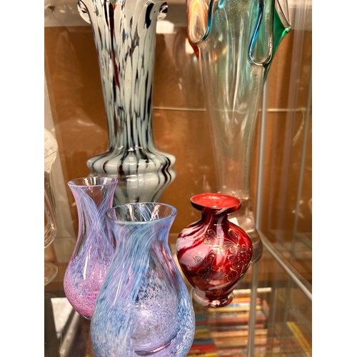 723 - Collection Of Various Designer Glass Pieces.