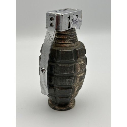 739 - Hand Grenade Novelty Table Lighter.