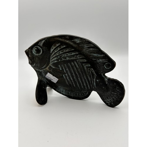 748 - Different Looking Bronze? Figure Of A Fish 6