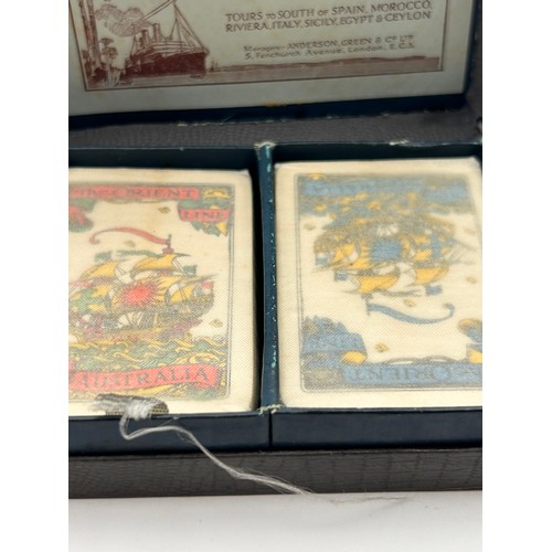 764 - Small Gift Set Off Playing Cards From The orient Line To Australia, Appear Unopened.