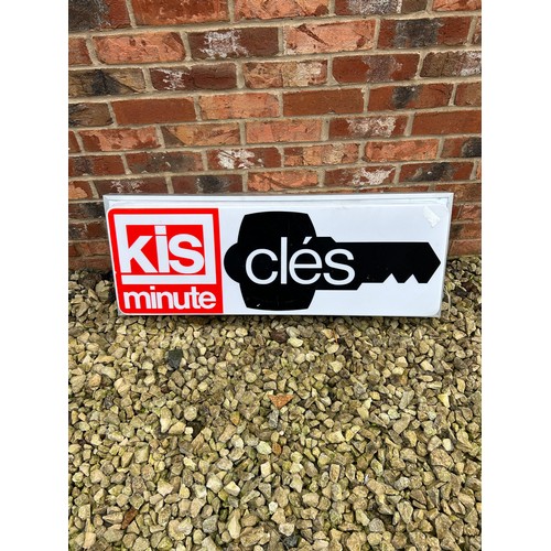 2 - Key Cutting Light Up Sign (not checked) Double Sided 38 x 16”