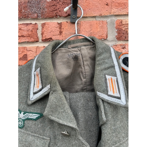 39 - WW2 German Military Uniform (unsure if authentic) Please See Pictures