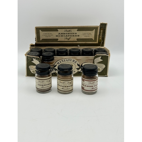 239 - Smiths Snuff 12 Miniature Bottles