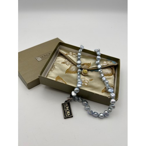 99 - Boxed As New Honora Pearl Necklace, 18