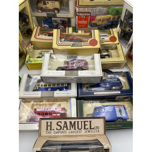 248 - Large Variety Of Boxed Diecast Collectible Cars Including Lledo And Days Gone.