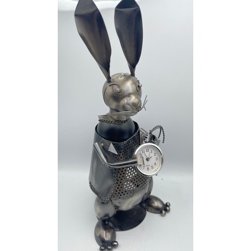 266 - Novelty Rabbit Wine Bottle Holder.