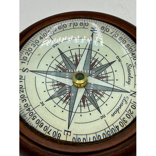 205 - Domed Top Desk Compass, 4