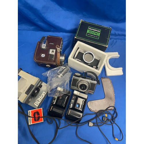 301 - Variety Of Vintage Cameras Including Canon And Olympus 35RC Etc.