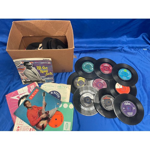 306 - Variety Of 7” Vinyls Including Ray Charles.