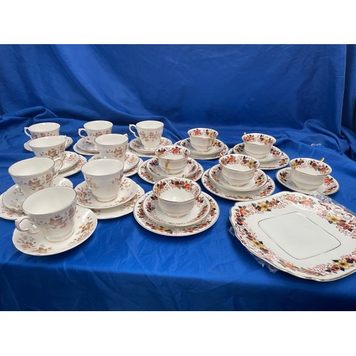 315 - Two Part Tea Sets One Nancy Hancocks China And A Tray Of Various Items Including Pictures Etc.