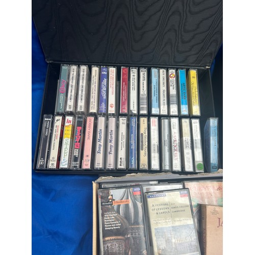 374 - Three Boxes of Cassette Tapes