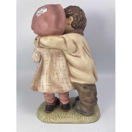 59 - Ceramic ‘Endless Dreams’ Figure By Kim Anderson , Standing 9”.