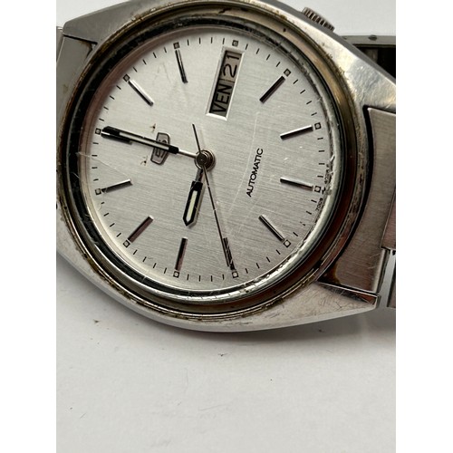 89 - Vintage Seiko 5 Automatic , Stainless Steel, Running Order.