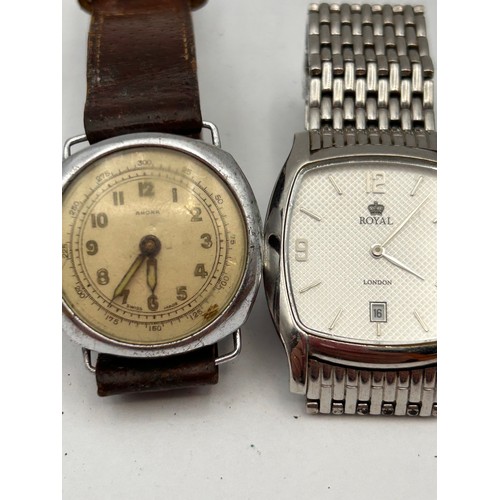 99 - A Bag Of Vintage Gents Watches, Unchecked,