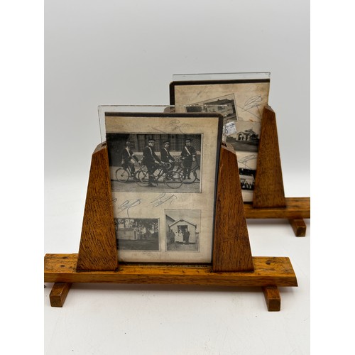 225 - Pair Of Art Deco Style Picture Frames, 8