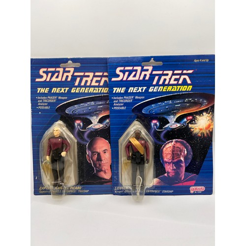 483 - Pair Of Vintage Blister Pack Star Trek Figures.