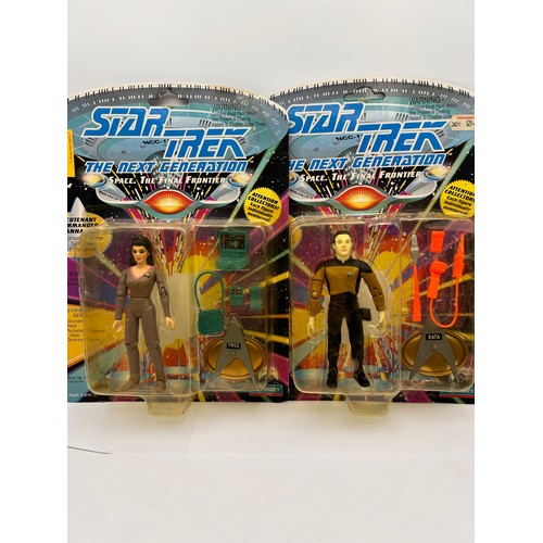 487 - Pair Of Vintage Blister Pack Star Trek Figures.