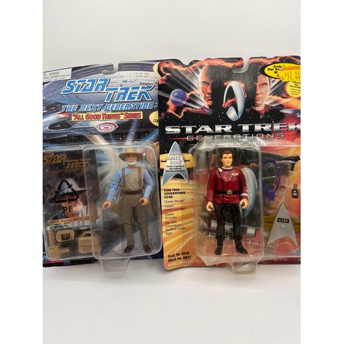 488 - Pair Of Vintage Blister Pack Star Trek Figures.