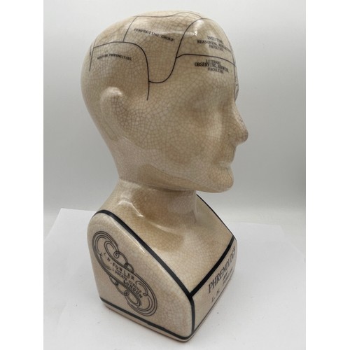 456 - Phrenology Head Standing 10