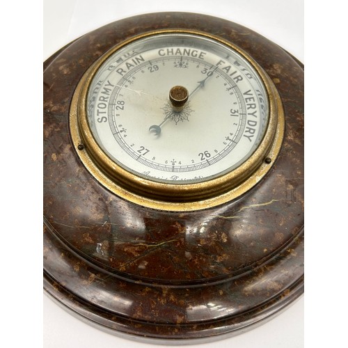 471 - Fabulous Heavy Serpantine Barometer 9