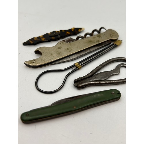 467 - Nice Little Collection Of Vintage Pocket Tools.