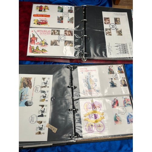 386 - Four Folders of First Day Covers