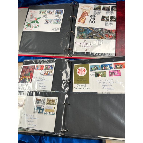 386 - Four Folders of First Day Covers