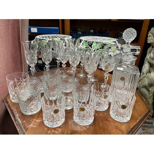 539 - RCR Crystal, Decanter and Other Crystal Glassware