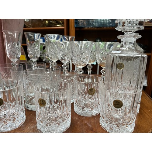 539 - RCR Crystal, Decanter and Other Crystal Glassware