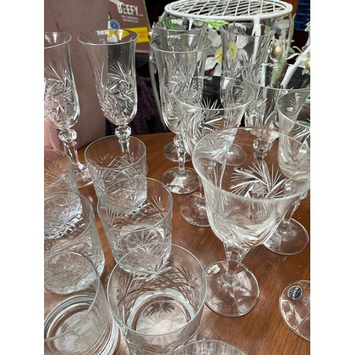 539 - RCR Crystal, Decanter and Other Crystal Glassware