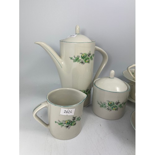 551 - Pollohaza Coffee Set 15 Pieces