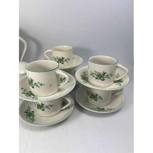 551 - Pollohaza Coffee Set 15 Pieces