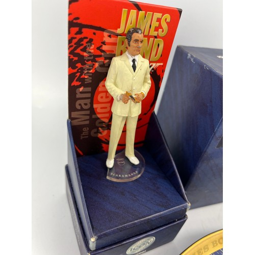 491 - James Bond Figures By Corgi, One With Damage To Base, Limited Edition 'You Only Live Twice OO7 Colle... 