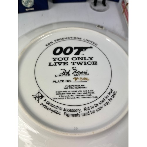 491 - James Bond Figures By Corgi, One With Damage To Base, Limited Edition 'You Only Live Twice OO7 Colle... 