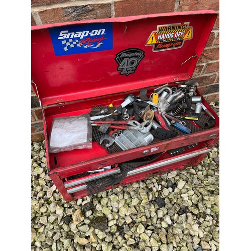 527 - Tool Box and Various Hand Tools